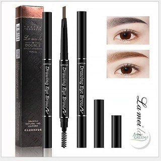 Chì Kẻ Mày Double Effect Lameila 02 đầu không thấm nước FG113