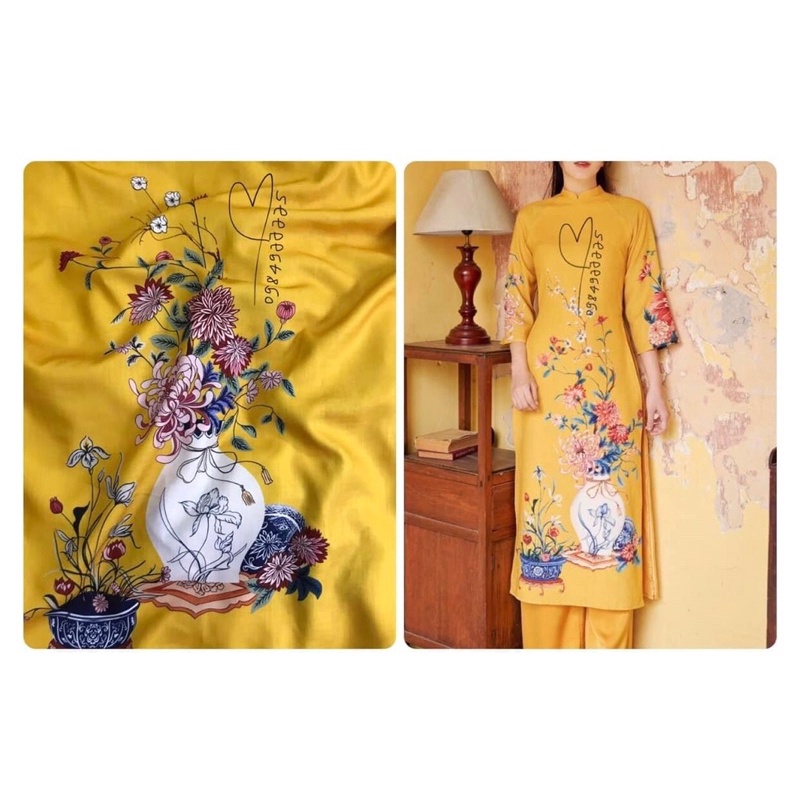 Vải may áo dài