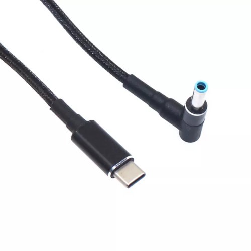 Dây cáp sạc PD 100W USB Type C sang DC DC 4.5x3.0mm / 4.5*3.0mm chuyên dụng cho laptop Dell HP