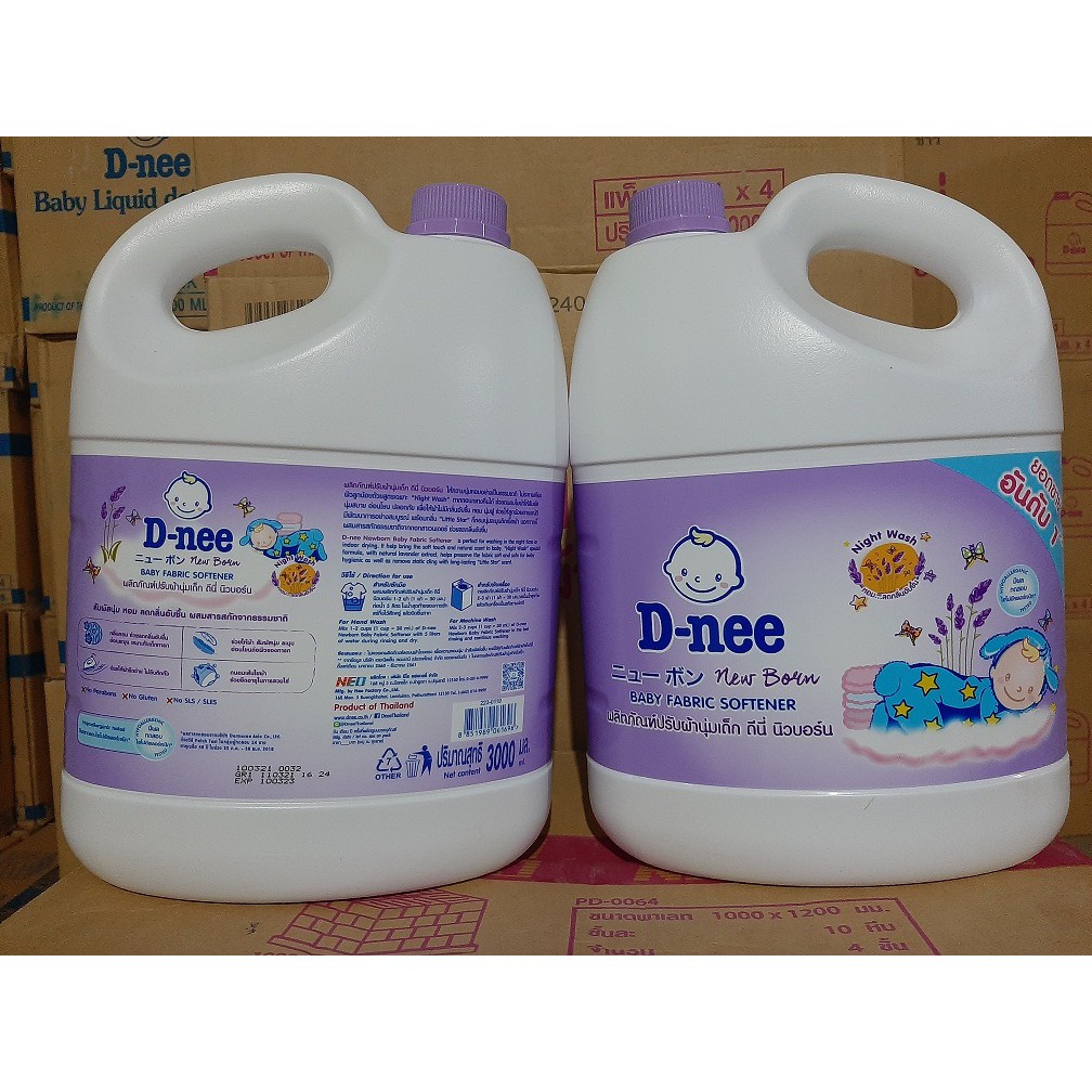 Nước xã vải và lưu hương Dnee 2800ml Thái Lan