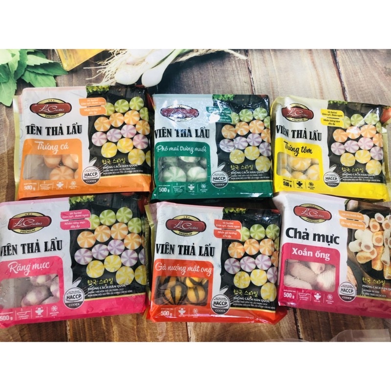 VIÊN BÁNH BAO THẢ LẨU MIX