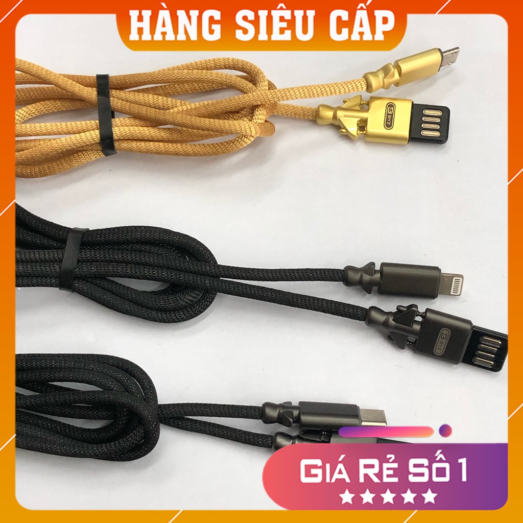 Dây Sạc Điện Thoại Chống Gãy , Chống Đứt BYZ đa dạng cổng cho Sam Sung , Iphone , Oppo ,...[bảo hành 12th]