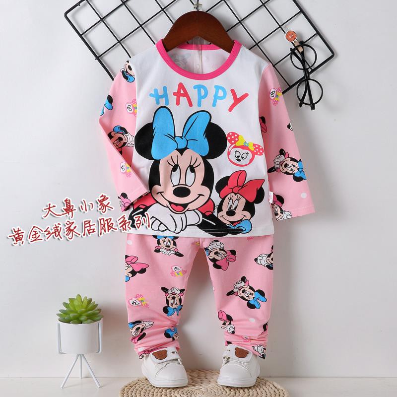 (Bỏ sỉ) Set bộ dài cho bé nam nữ in hoạt hình xinh xắn, thun xịn ko bai nhão, ko xù lông, bao đẹp, chuẩn shop, hit hot