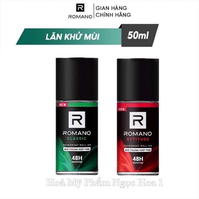 LĂN KHỬ MÙI ROMANO 50ml