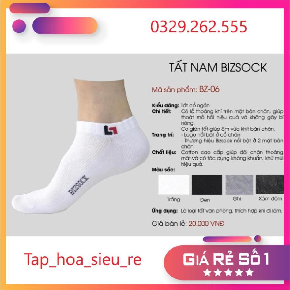 (Rẻ Vô địch) Tất nam Bizsock BZ-06  thoáng mát