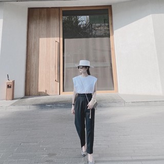 Quần đen gập gấu BOHEE Q12