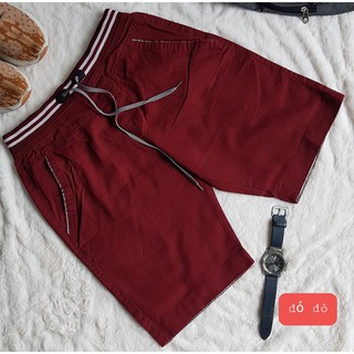 QUẦN SHORT KAKI LƯNG THUN
