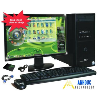 Bộ máy pc ada1l17 màn hình 17 inch văn phòng
