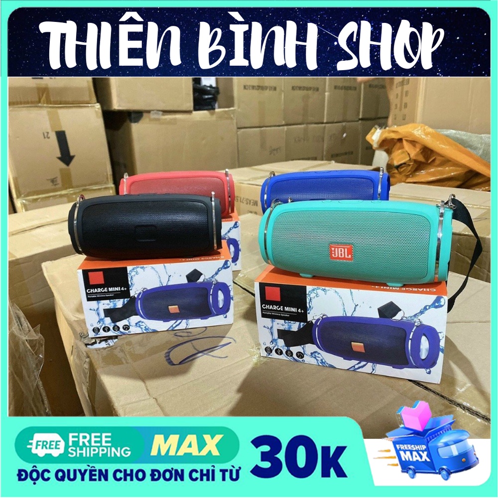 Loa Bluetooth Không Dây Cầm Tay Charge 4 Mini Nghe Nhạc Hay, Hỗ Trợ Cắm Usb Thẻ Nhớ Tf Nhỏ Gọn Giá Rẻ