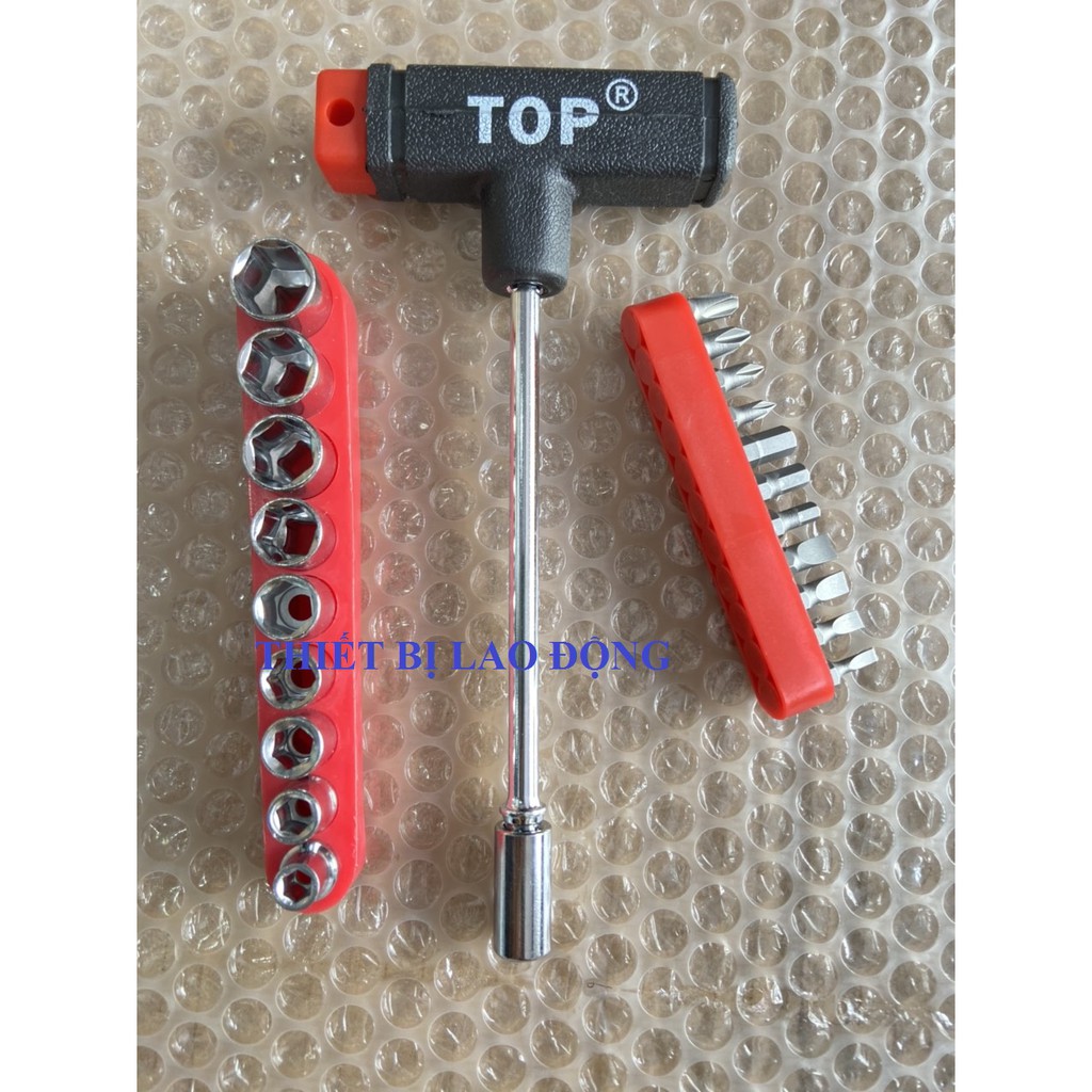 Bộ tuýp đa năng chữ T 22 món TOP TD-20108