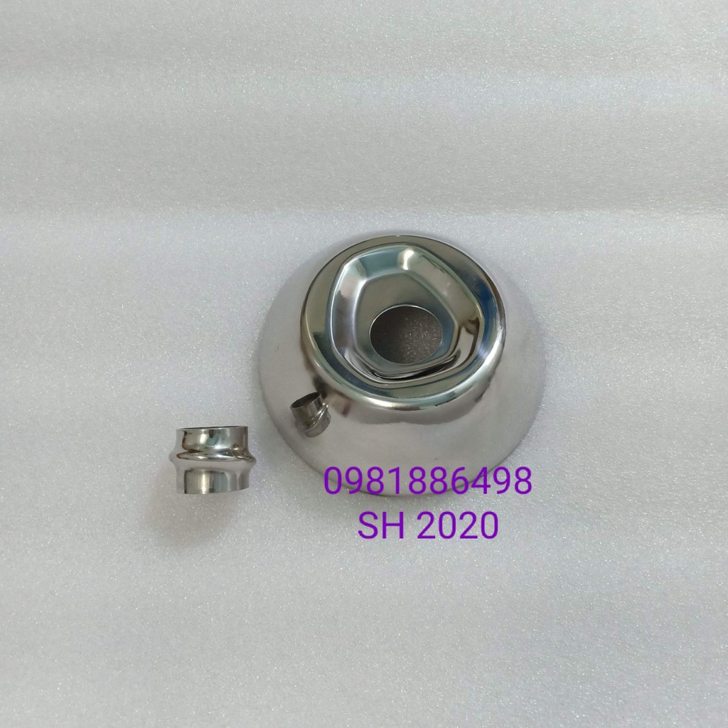 CHỤP ĐÍCH PÔ INOX SH 2020 (125 - 150 )