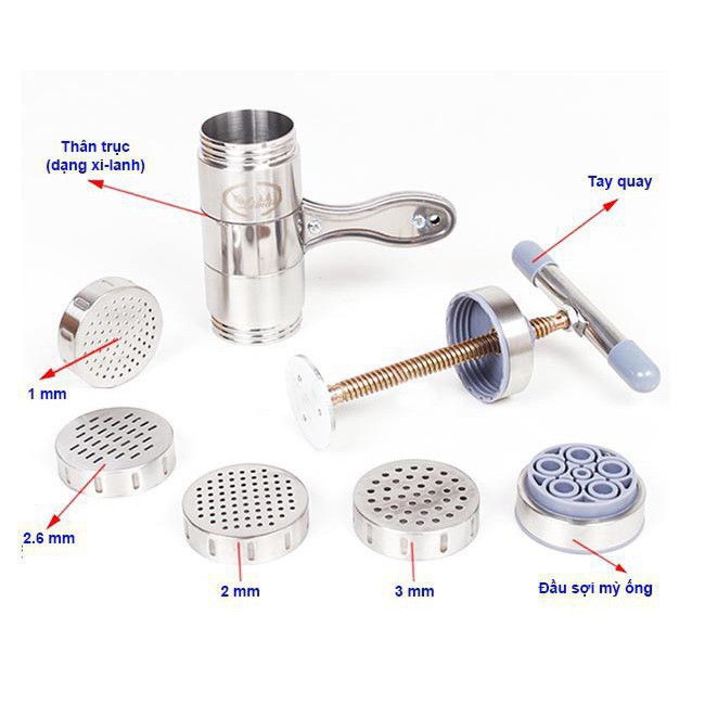 Máy làm bún, dụng cụ làm sợi bún tiện lợi