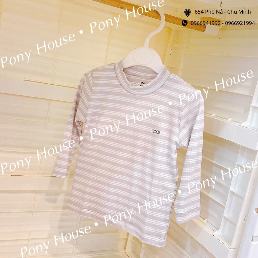 Áo giữ nhiệt Nous chất petit cổ 3cm, 5cm cho bé trai bé gái