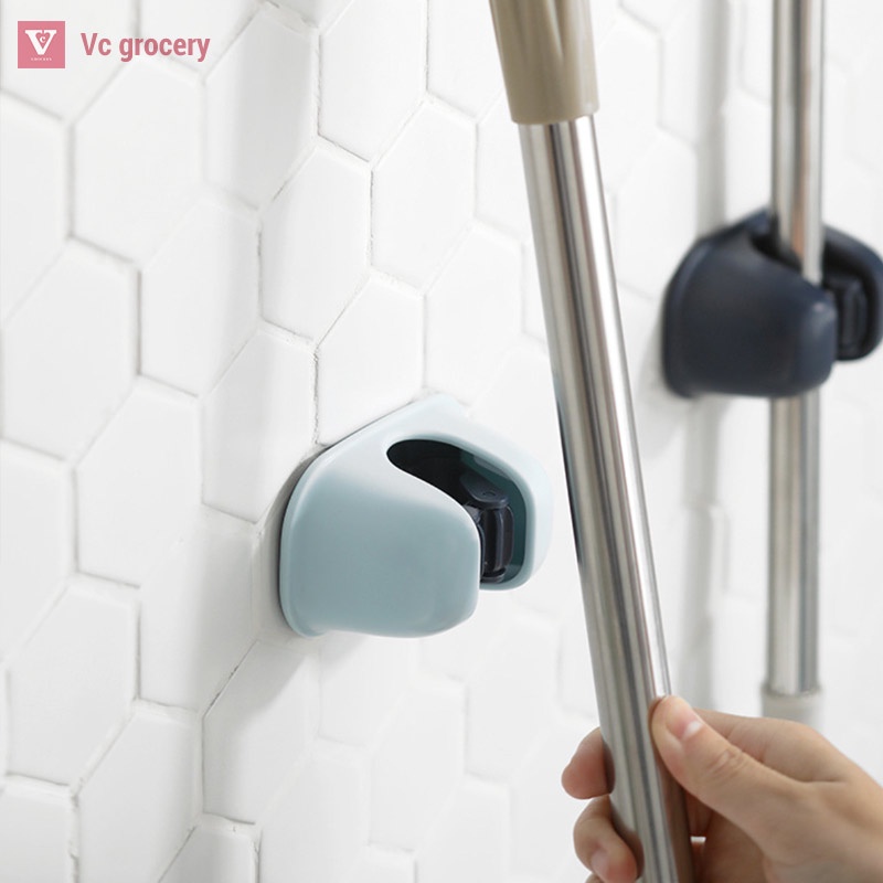 [HÀNG CÓ SẴN] Móc Dán Tường Treo Cây Lau Nhà Đa Năng