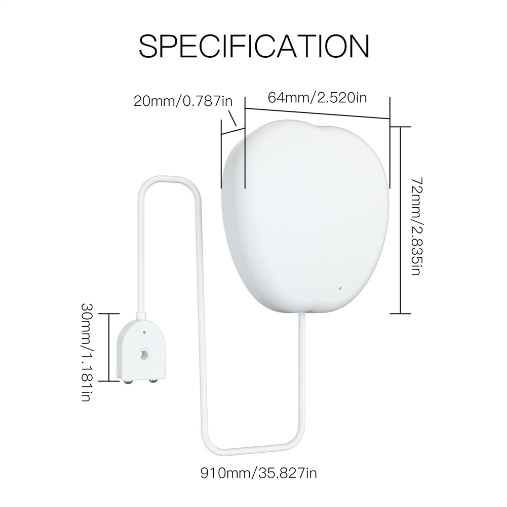 Thiết bị cảm biến rò rỉ nước thông minh MOES kết nối wifi bảo vệ an toàn cho nhà ở