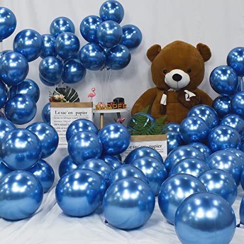 10 Bong Bóng 10 INCH Bằng Latex Mạ Chrome Trang Trí Tiệc Sinh Nhật