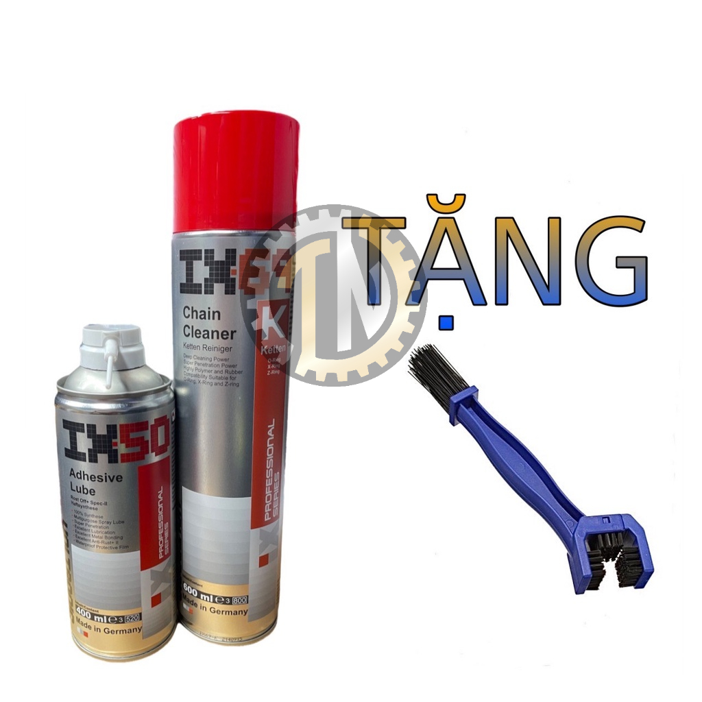 Combo vệ sinh sên IX69, dưỡng sên Voltronic IX50 MẪU CŨ hàng chính hãng tặng bàn chải chà sên
