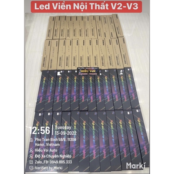 Led Viền Nội Thất Ô Tô 18 Chi tiết V2