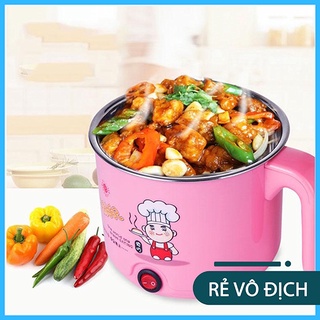 ⭐️nồi điện mini nấu mì, ăn lẩu tiện dụng - ca nấu mì, nấu lẩu đa năng