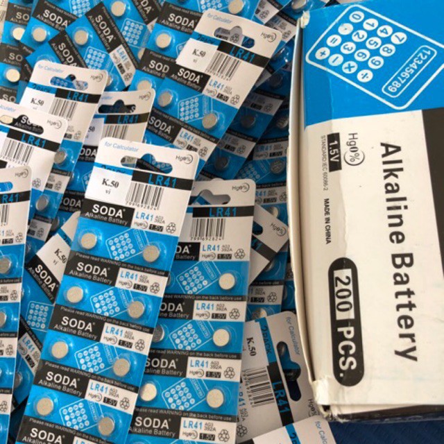 AO Pin cúc áo LR41 AG3 (gia 1 vỉ 10 viên) 6 6