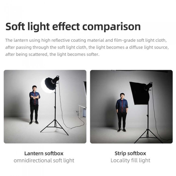 Softbox cầu godox 85cm khuyếch tán ánh sáng Godox Lantern CS 85D