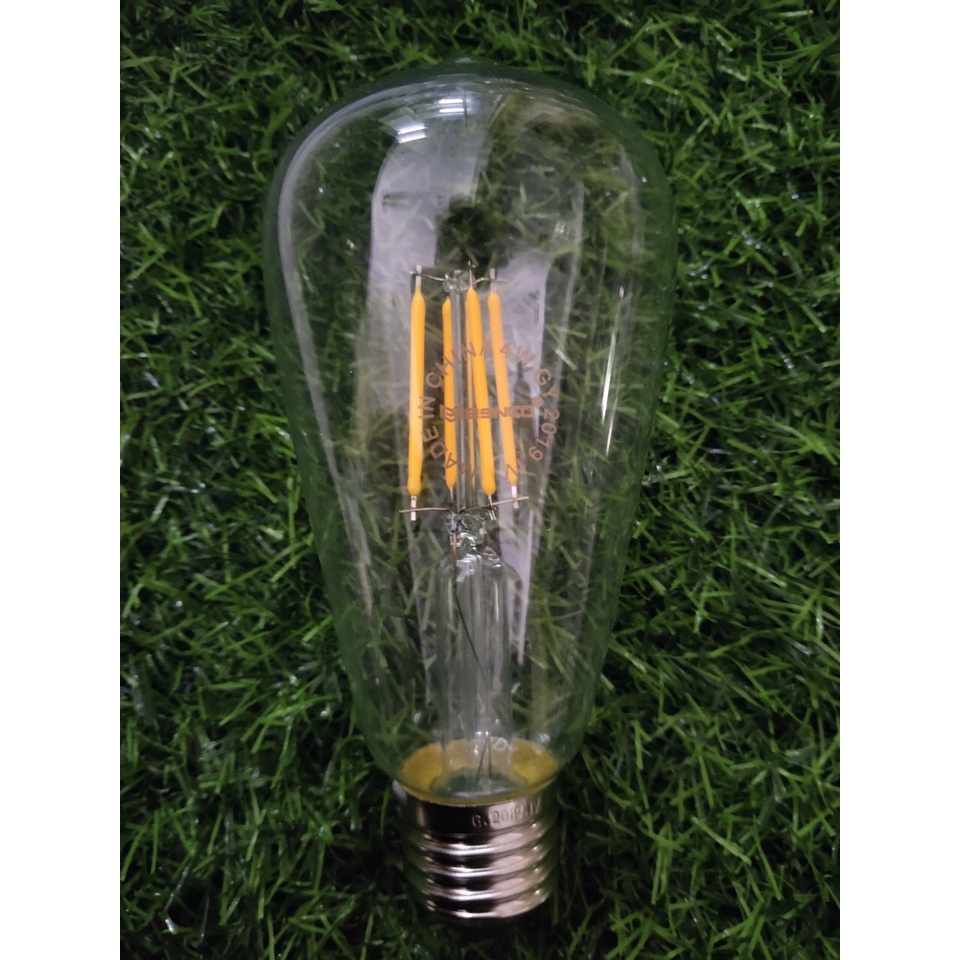 ComBo 10 Bóng ST64 - 4w Ánh Sáng Vàng . Bóng Đèn Vintage Trang trí Decor