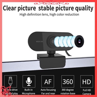 Webcam I+ 1080P cổng USB 2.0 có micro cho máy tính
