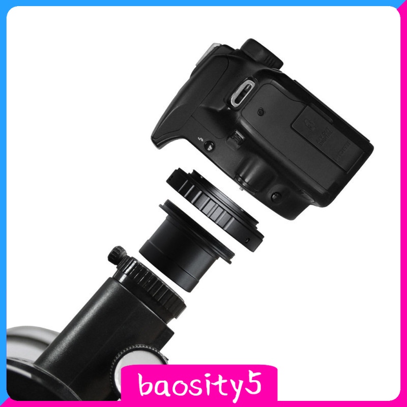 Bộ Chuyển Đổi Ống Nhòm Baosity5 1.25 "Với Vòng Chữ T Cho Máy Ảnh Canon Dslr / Slr