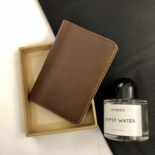 Ví Passport da sáp may thủ công 14x10 cm