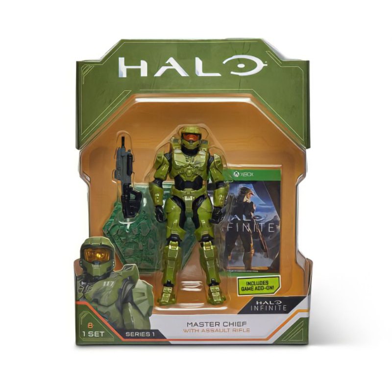 Mô hình Halo Infinite - Master Chief 4" ( New Seal ). Chính hãng Wicked Cool Toys.