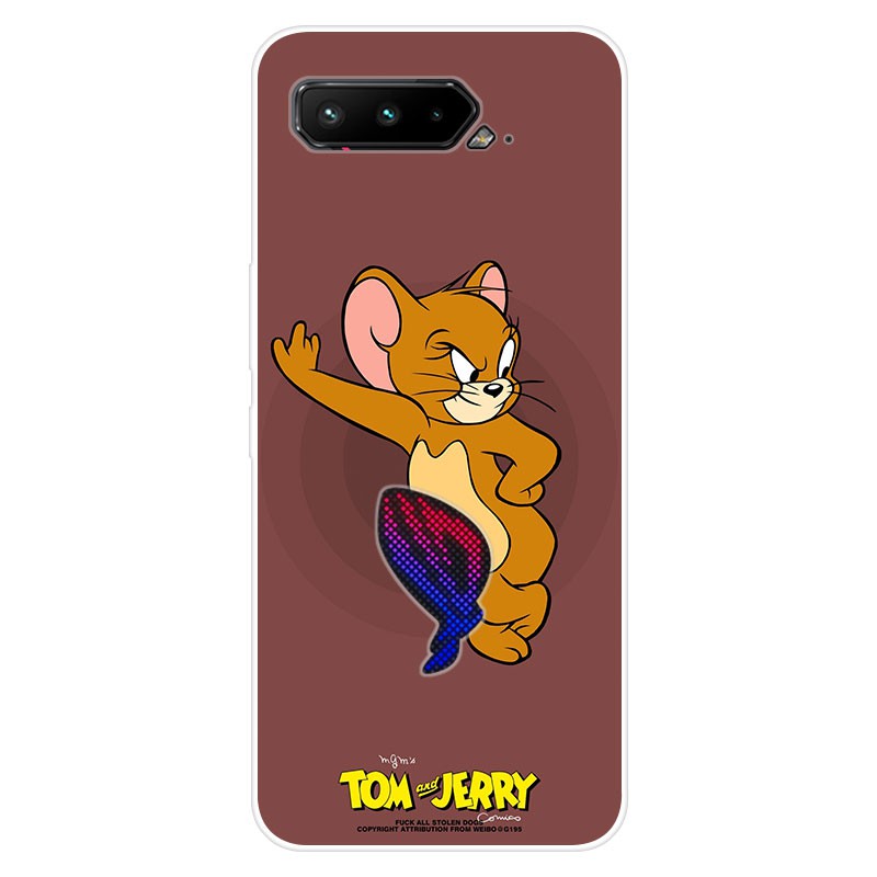 Ốp điện thoại silicone TPU hoạt hình mềm cho Asus ROG Phone 5 ZS673KS