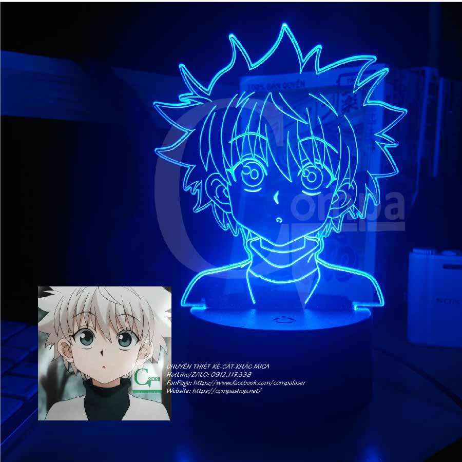 Đèn Ngủ Hunter x Hunter Zoldyck Killua Type 07 AHXH0107 16 MÀU TÙY CHỈNH