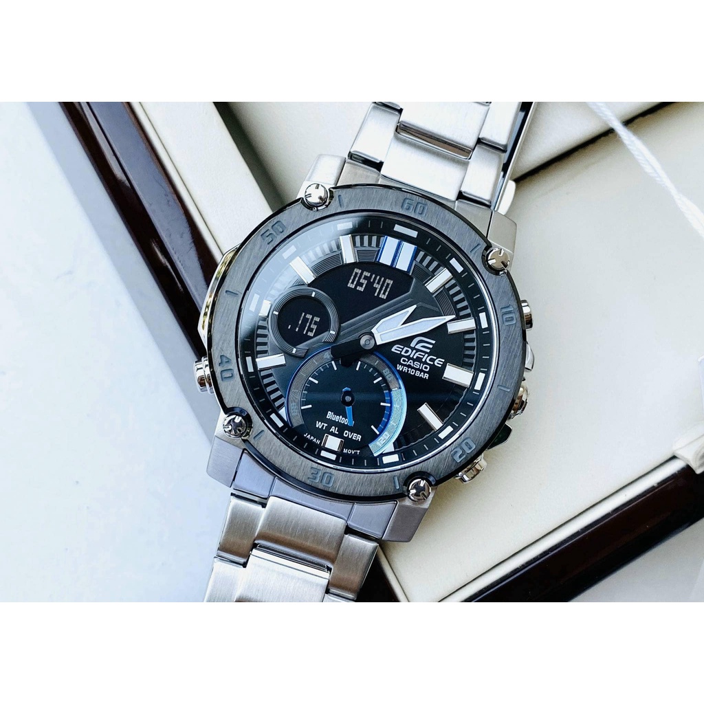 Đồng hồ nam Casio Edifice ECB-20DB Siêu menly cá tính kết hợp Bluetooth thế hệ mới
