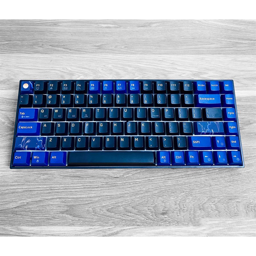 Bàn phím cơ Bluetooth Lasa không dây cao cấp chính hãng cho game thủ brown switch giá rẻ loại bàn phím cơ Newmen GM840