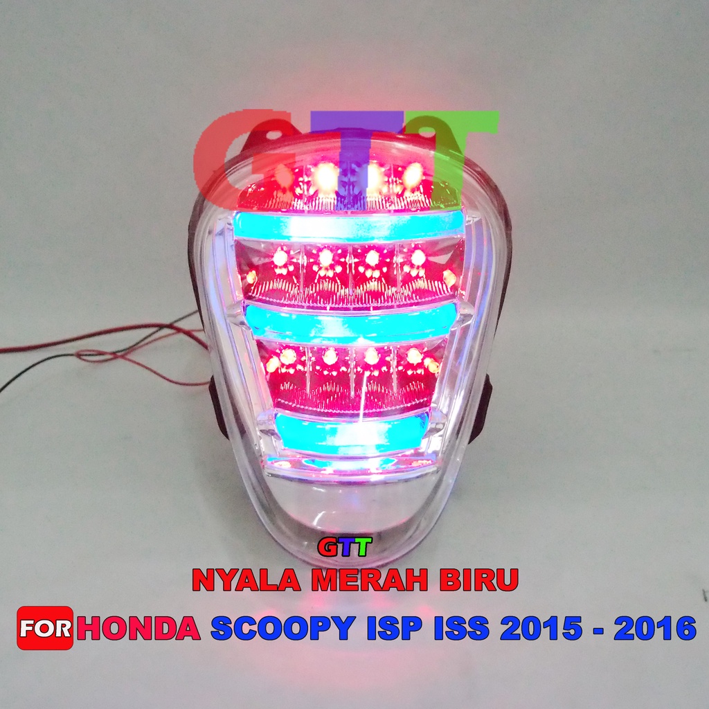 Đèn Led Gắn Đuôi Xe HONDA SCOOPY Thế Hệ 2 & 3 2013-2017