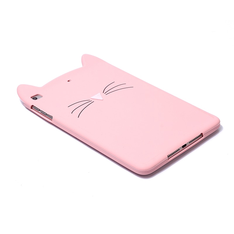 Ốp bảo vệ máy tính bảng silicone họa tiết mèo hoạt hình dễ thương cho iPad Air 2 Air2 iPad 9.7 2017 2018 | BigBuy360 - bigbuy360.vn