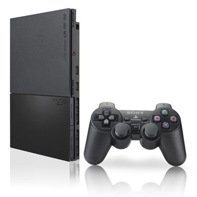 Máy game PlayStation 2 - PS2 mỏng ổ cứng và đĩa (tặng 5 đĩa PS2, 5 đĩa PS1, 1 save).