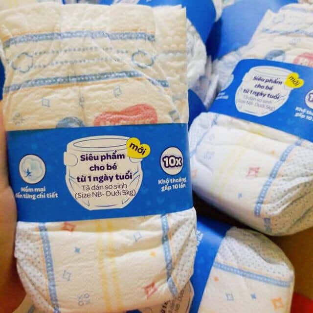 TÃ DÁN HUGGIES/MOONY NB 100 MIẾNG TT3