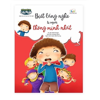 Sách - những người bạn cực ngầu - biết lắng nghe là người thông minh nhất - 8935212334228