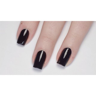 NAIL BOX, bộ móng tay giả , móng thiết kế sơn gel đen tuyền