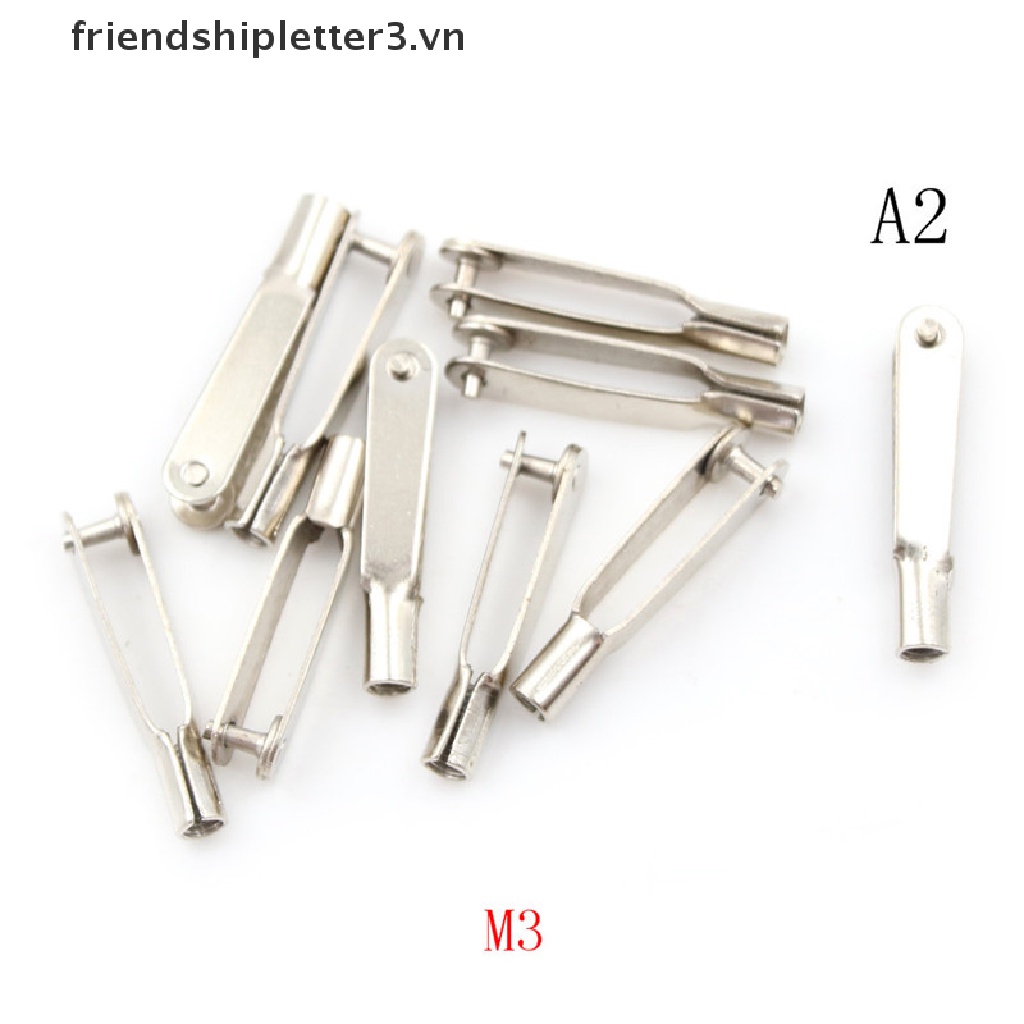 10 Kẹp Trục Kim Loại M2 / M3 Cho Xe Điều Khiển Từ Xa