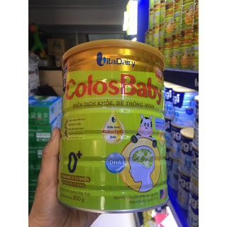 SỮA NON Colosbaby IQ 0+ 800g - Date mới nhất - Có mã Code kiểm tra