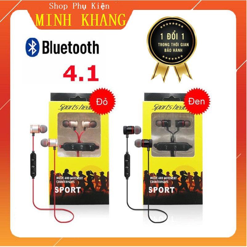[Rẻ Vô Địch] Tai Nghe Bluetooth Thể Thao S8 - Âm Thanh Siêu Bass - Dùng Được Tất Cả Dòng Máy