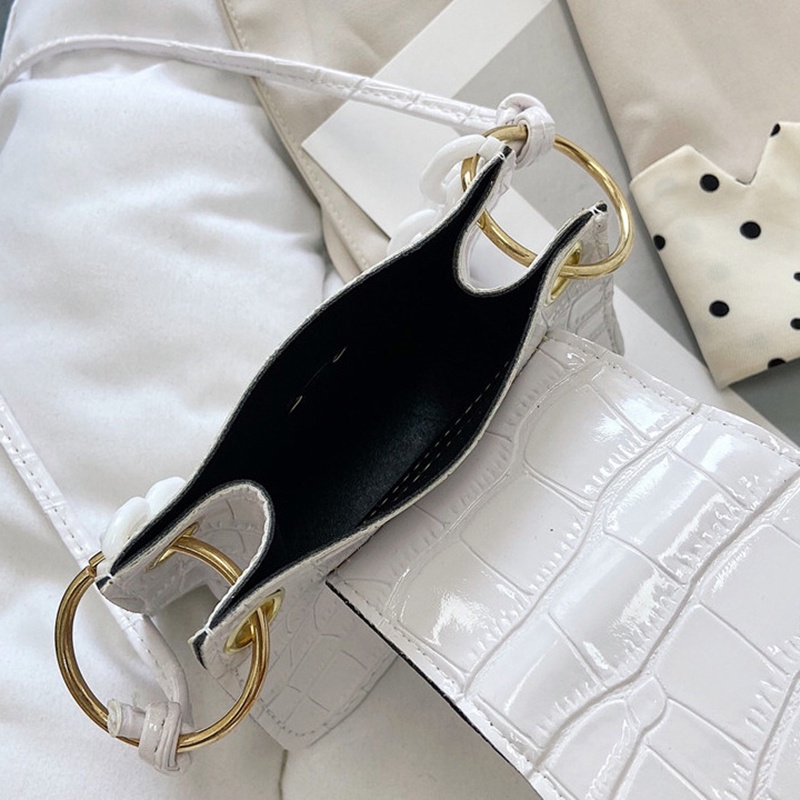 Túi đeo chéo vai IELGY dây xích dày dặn hợp thời trang cho nữ