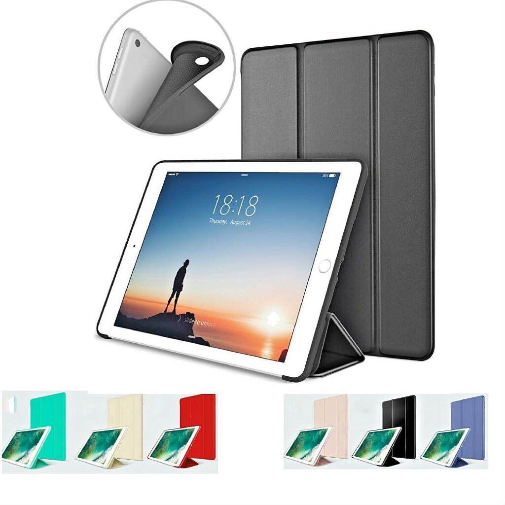 iPad 9.7" Pro 10.5" 11" 2018 Mini Air MIni 5 10.2inch Slim Magnetic Silicone Smart Cover