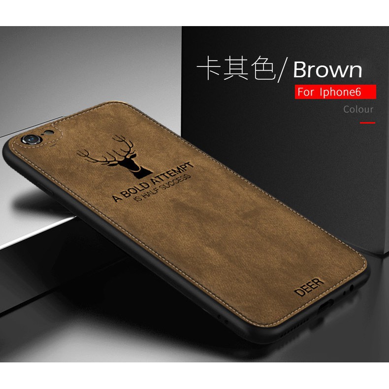 Bao Da Điện Thoại Mềm Họa Tiết Đầu Hươu Cho xiaomi mi 8 Ốp