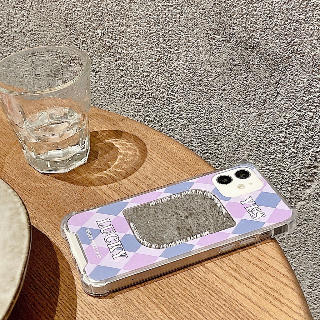 Ốp lưng  iphone Ốp Điện Thoại TPU silicone Mặt Gương Thời Trang Cho iPhone 11 pro max X Xr Xs max 14pro 8 Plus 13 12 pro max Dinuo case