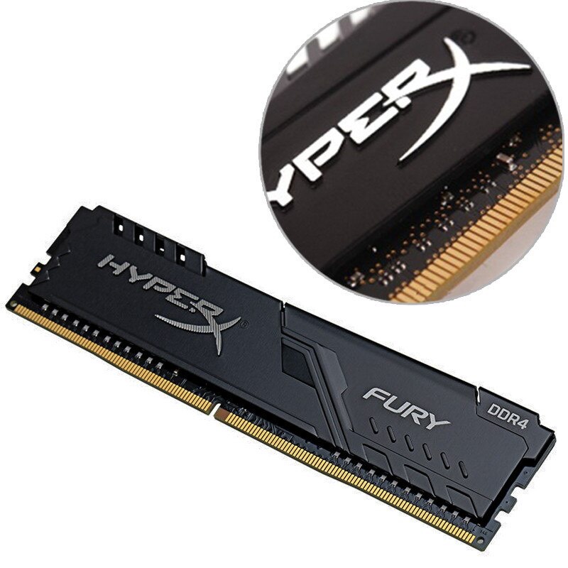 Ram Kingston HyperX Fury 8GB DDR4 3200MHz 2666MHz 2400MHz 2133MHz - Bảo hành 36 tháng