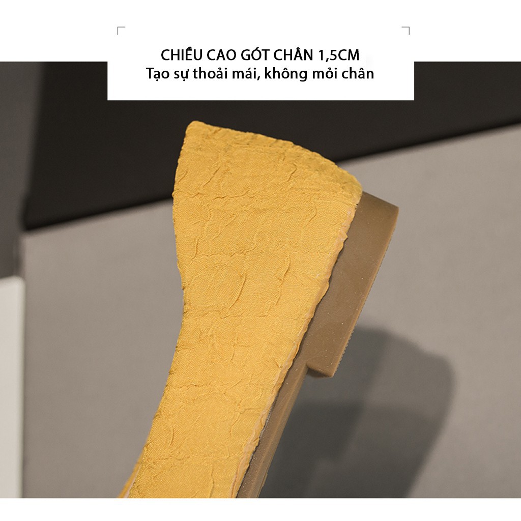 Giày Búp Bê Mũi Nhọn Đế 1,5cm Mềm Êm Chân Hot Trend ST59 - Mery Shoes | BigBuy360 - bigbuy360.vn