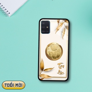 Ốp lưng kính 3D 12 con giáp - Samsung A51